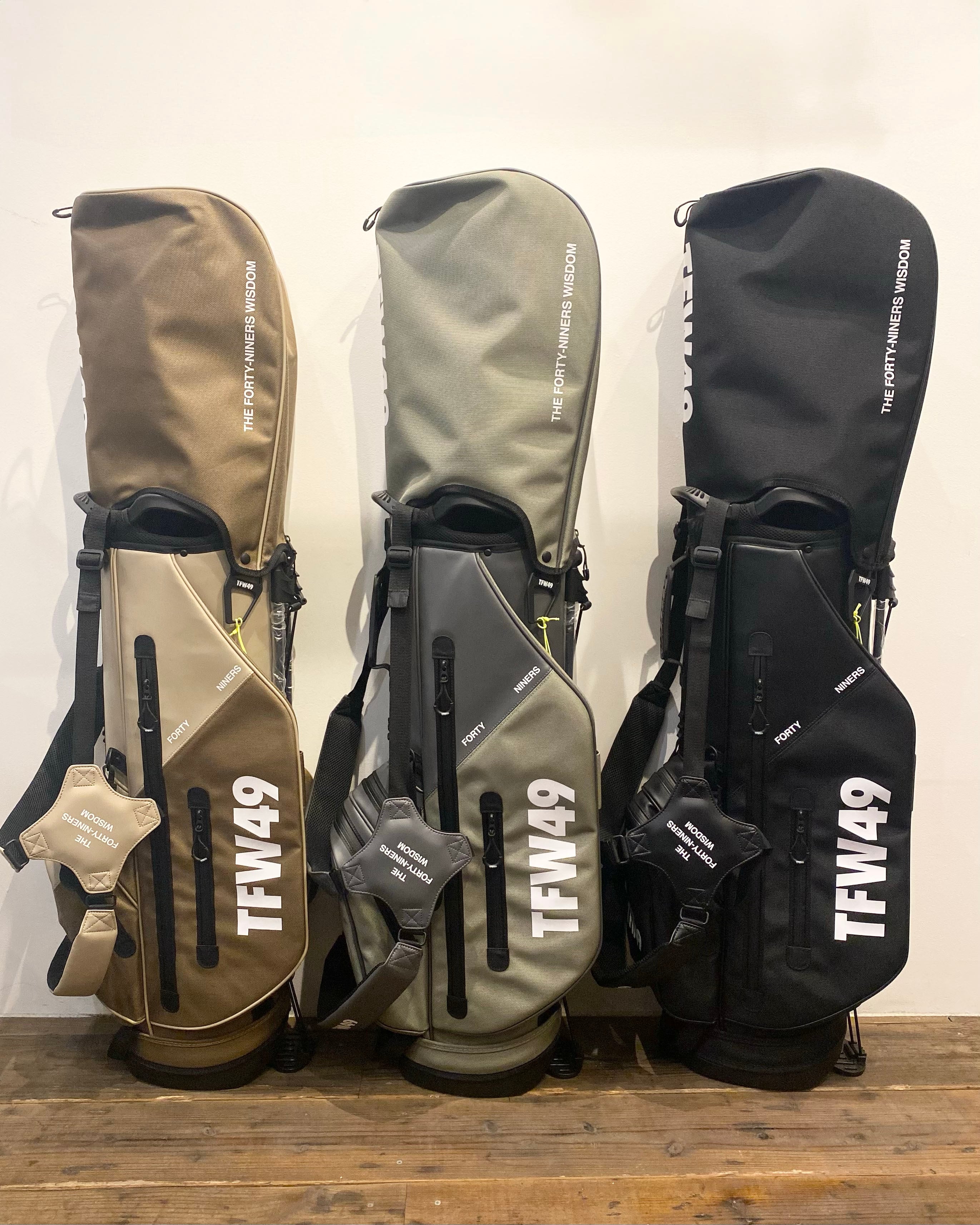 TFW49】NYLON CADDIE BAG | Sandy GOLF