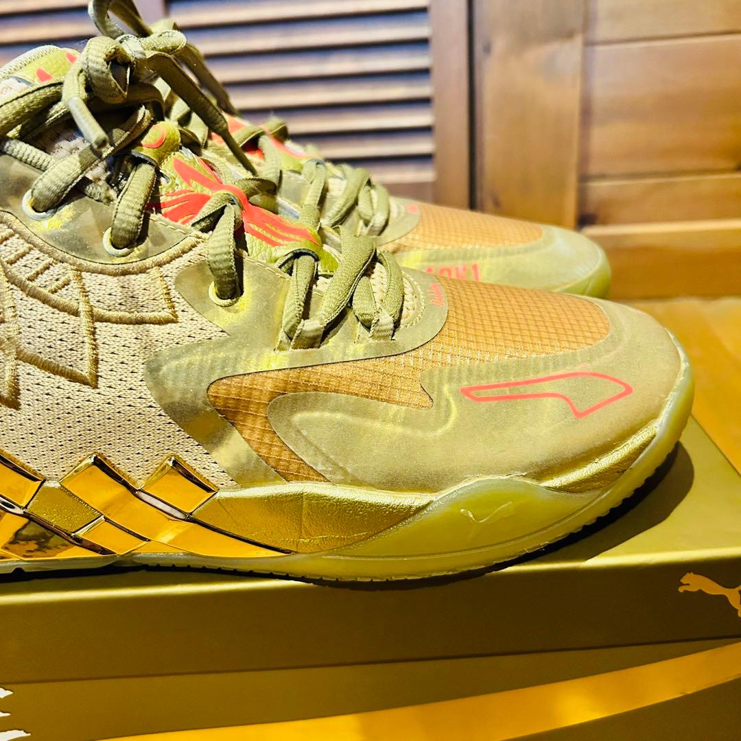 PUMA】ラメロボール MB.01 ゴールデンチャイルド バッシュ バスケット
